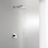 Shower Tap Contemporary Rain Shower Brass Chrome