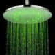 Chrome Finish Round 3 Colors LED Shower Head