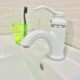 Widespread Single Handle One Hole in Painting Bathroom Sink Tap