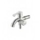 Widespread Stainless Steel Two Handles One Hole Bath Taps Faucet Accessory