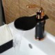 American Standard Centerset Single Handle One Hole in Oil-rubbed Bronze Bathroom Sink Tap